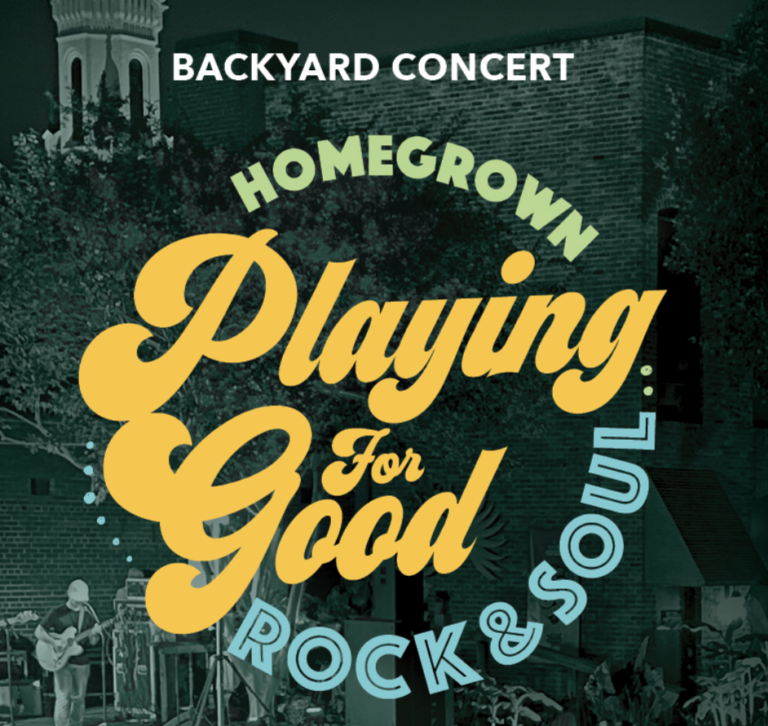 Playing For Good: Rock & SoulConcert at the Rankin Courtyard – MAY 16